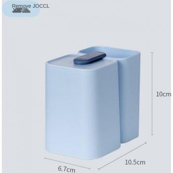 Magnetic Toothbrush and Mouthwash Cup Wall Set