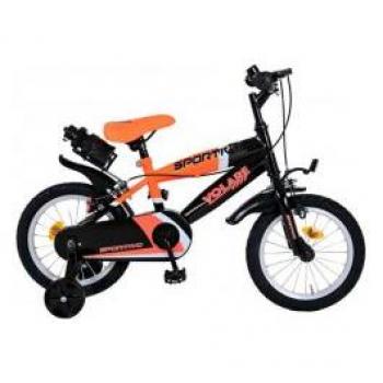 Bicicletta per Bambini 14 pollici con Ruote di Supporto