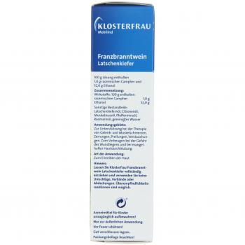 Klosterfrau Franzbranntwein Latschenkiefer Schmerzlindernde Lösung, 200 ml