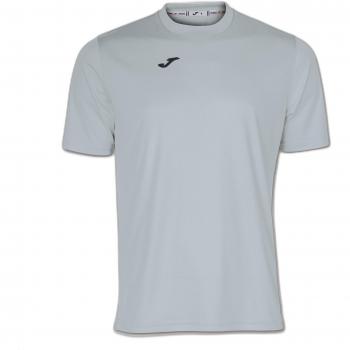 Camiseta de fútbol Joma Combi manga corta gris