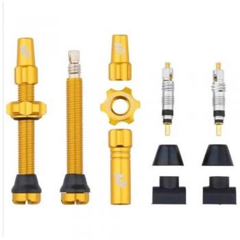 Wolf Tooth Gold Tubeless Presta Valve Stems