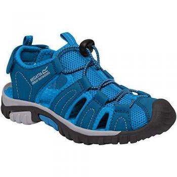 Regatta Unisex Westshore Sandale für Kinder, Benzinblau/Blaue Aster, 34 EU