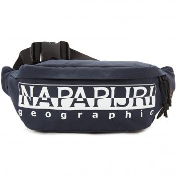 Napapijri Happy Bum Bag Sac bandoulière, 23 cm, Bleu marine