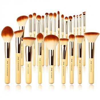 Gold‑Glanz Jade Beauty Bamboo 25‑teiliges Pinsel‑Werkzeug-Set – Jessup