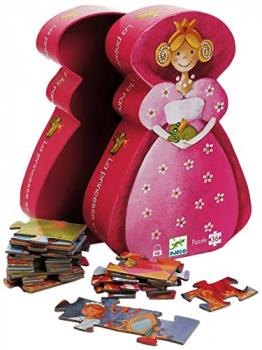 Puzzle Silueta de Princesa