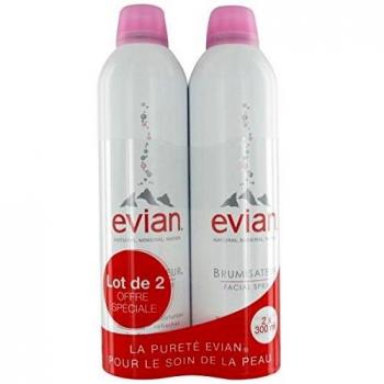 Evian Hautreinigungs‑Spray, 2×300 ml
