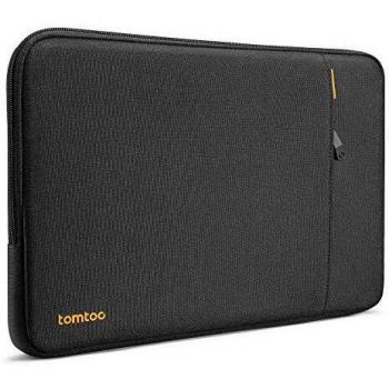 Tomtoc Recycelt Slim Sleeve für Dell Inspiron 15 & HP Envy 15 – Schützt vor Stößen und Feuchtigkeit