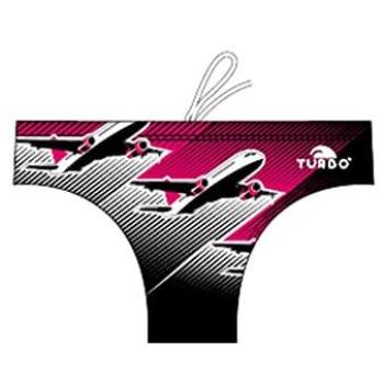 Turbo Air L‑Size Black-Pink Swim Brief for Men
