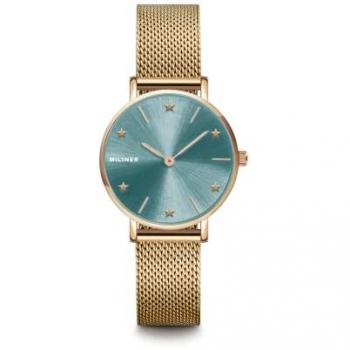 Millner Cosmos Gold Edelstahl Uhr Einheitsgröße