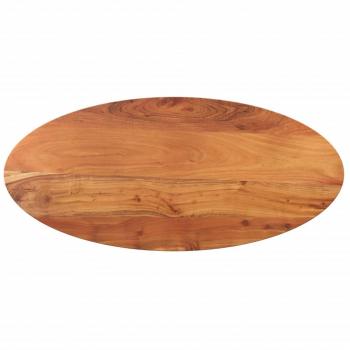 Tablero de Madera Maciza Acacia – 120 × 50 × 3,8 cm (Ovalado)