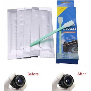 Hisopo limpiador de sensor para cámaras DSLR, 6 uds