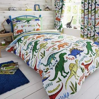 Happy Linen T-Rex Cozy Bed & Pillowcase – Single