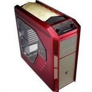 Caja Semitorre ATX XPredator X3 Edición Roja/Dorada Limitada Aerocool