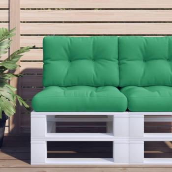Green Fabric Pallet Cushion 23.6x15.7x4.7