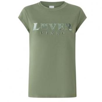 Pinko Green Femme Tee XS
