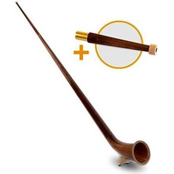 Lechgold Alphorn Natur Nuss F/Bb Set