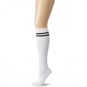 Urban Classics Gothic Knee Socks Ladies College Socks EU 36-39 to EU 40-42 White Black