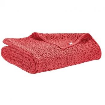 Jeté de lit Tana Framboise 180 x 260