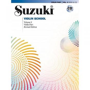 Suzuki Violin School 2 + CD (Revised) (Suzuki Violin School, Violin Part) Book