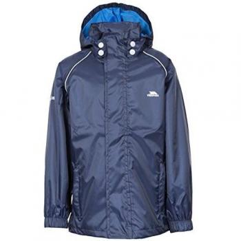 Trespass Neely Veste Coupe-Pluie Enfant, Bleu foncé, FR : S