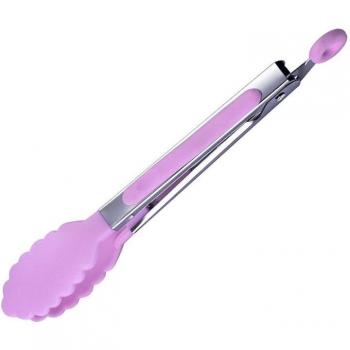 Stainless Steel Handle Silicone Food Clip