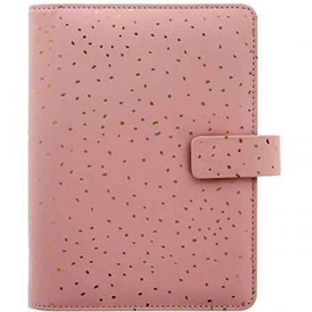 Filofax Confetti Personal Organiser in Rose Quartz with FX46020 and Model Number 028723