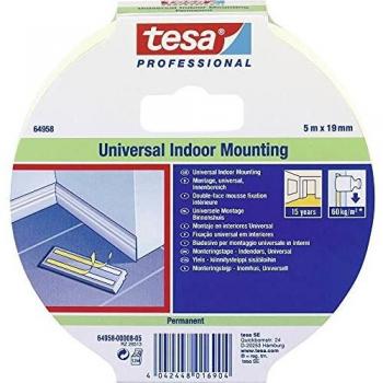 Tesa cinta doble cara mounting pro universal. 5m x 19mm 66958 tesa 4042448016904 472