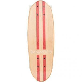 Banwood Skateboard pour enfants en érable rouge