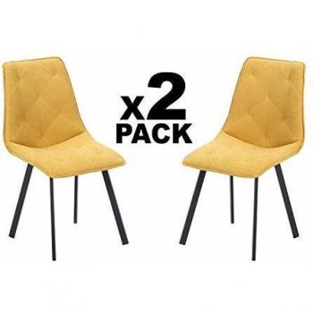 Pack de 2 sillas Diamond para comedor, salón o cocina