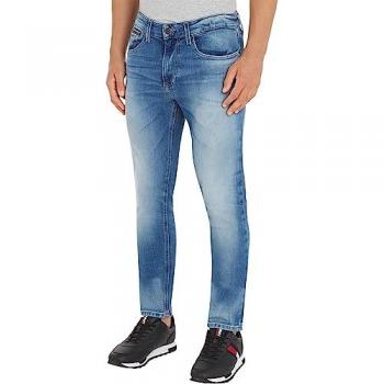 Jeans Tommy Jeans Uomo Slim Tapered Wilson Blu Chiaro 32