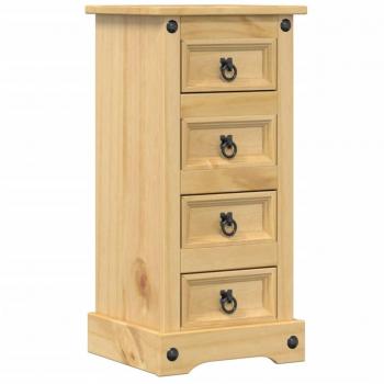 Armoire de lit Corona 35x32,5x74 cm bois de pin massif