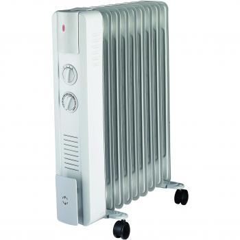 Radiateur bain d’huile Domair BH812500 2500 W – roulettes et poignée