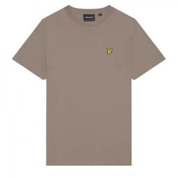 Stampa Loghi T‑shirt Marrone Uomo