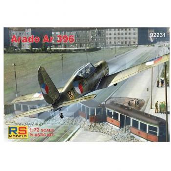 Arado Ar-396 Flight Trainer – 1/72 Scale Replication