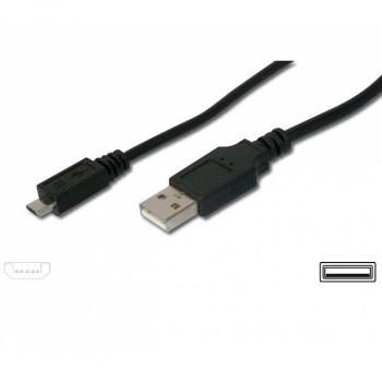 Kabel USB micro 1.5m 2.0, USB A(M)