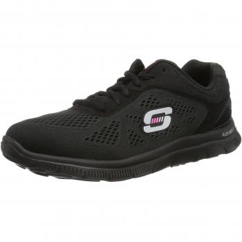 Skechers Flex Appeal Love Your Style, Damen Sneakers, Schwarz (BBK), 41 EU
