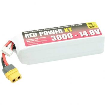 Batería Li‑polímero RED POWER RD XT 3000 S4 14,8 V 3000 mAh Paquete
