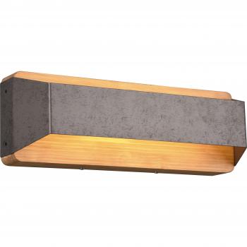 Lampada da muro in acciaio con LED regolabile e dimmerabile a 3 fasi, 35 cm, Tyko