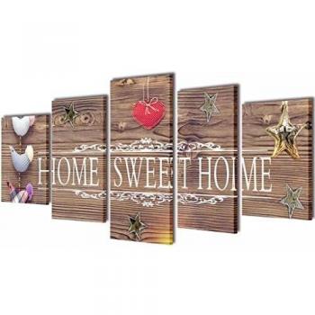 Home Sweet Home Wall Hanging 100 x 50 cm