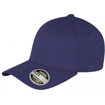 Kansas Navy Flex Cap