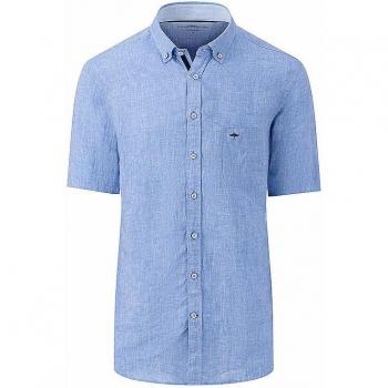 FYNCH-HATTON Kurzarmhemd Fynch-Hatton Leinenhemd 1/2 Arm L (1-tlg)