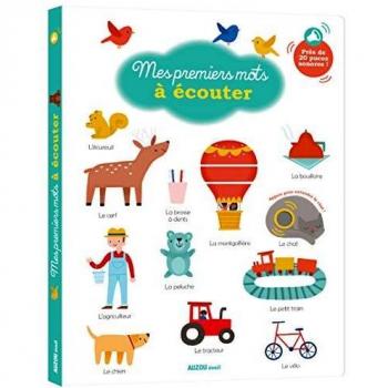 MES PREMIERS MOTS À ÉCOUTER: PRES DE 20 PUCES SONORES ! (MES PREMIERS A)