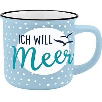 GRUSS & CO 45783 Meer‑Tasse 350 ml – New Bone Porzellan 35 cl