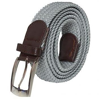 Enzo XL Unisex Light Grey Elastic Belt
