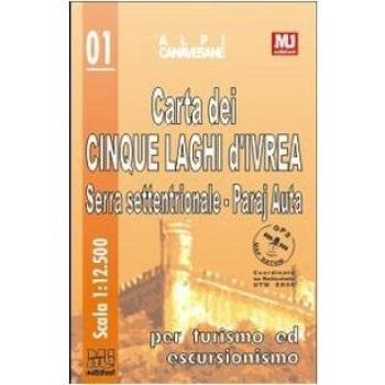 Carta dei cinque laghi d'Ivrea