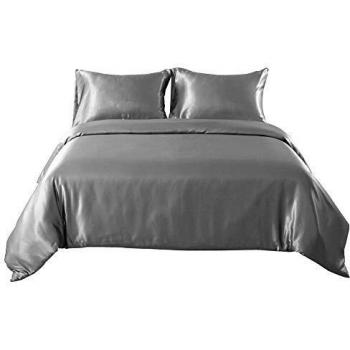 Tinta Unita Set Biancheria 200x200 grigio