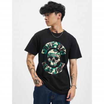 Thug Life B. Skull Camo Black Tee