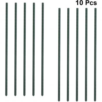 Support en plastique pour plantes en pot, 10 pièces, vert