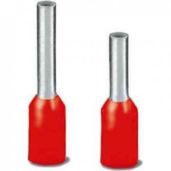 Conector crimpado aislado Phoenix Contact AI2.5 -18 GY, Pin de 18mm, Gris 2.5mm²