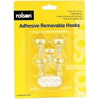 Rolson Removable Metal Hooks